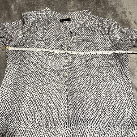 Noir Long Sleeve Blouse. Medium. - Picture 3 of 6